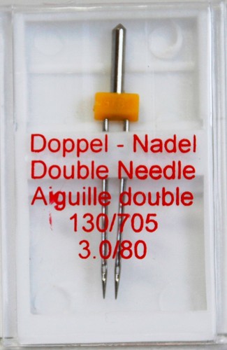 Aiguille double - double,