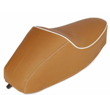 Selle Sellino Avec Gobbe Pour Vespa 50 N L R Spécial Piaggio Marron Avec Levetta