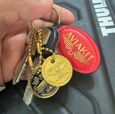 Key Ring Tag Metal Pendant