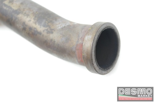Vertical exhaust manifold