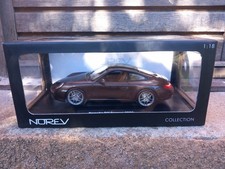 NOREV 1/18 PORSCHE 911 CARRERA 2008 MARRON MÉTALLISÉE - READ DESCRIPTION 