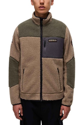 Napapijri men yupik fleece - -, men's