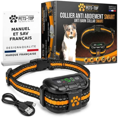 Collier anti aboiement chien - collier, anti-aboiement