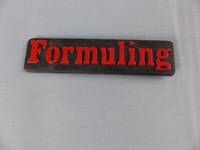 FORMULING rouge insigne