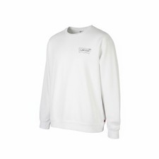 Sweat À Capuche Crew Neck Graphique Logo Blanc Standard Fit Pour Hommes XL