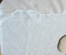 RIDEAU EN TERGAL ET LIN **