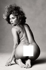 PHOTO taille au choix LADY GAGA (342)