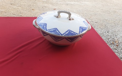 Soupiere faience longwy modele - faience,
