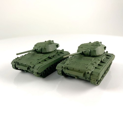 Tank ww2 plastique - x2,