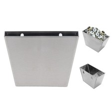 Boîte de rangement en acier inoxydable avec décapsuleur mural durable