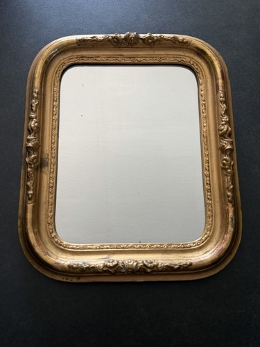 Miroir bois doré - bois,