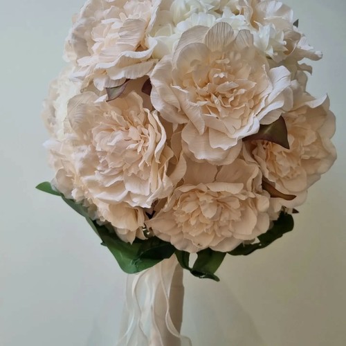 Bouquet mariée pivoines - mariée,