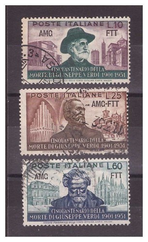 Trieste 1951 verdi - trieste, sÉrie