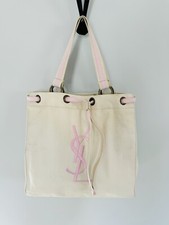 Sac en toile logo YVES SAINT LAURENT Vintage