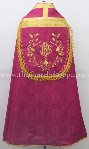 Neuf dark rose cope - cope, stole