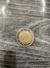 Pièce de 2 euros rare Allemand UEM 1999-2009