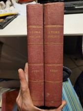 L'etoile Noeliste Revue Hebdomadaire Illustree Année 1920 Complete En 2 Volumes 