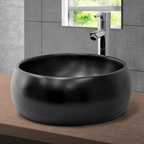 Lavabo céramique noir - en,