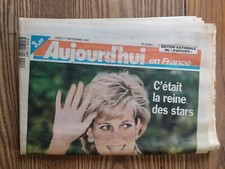 Aujourd'hui en France, 1/09/1997, numéro spécial Diana, Lady Di, Princesse Diana