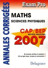 Maths sciences physiques