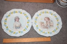 Antique Pair Porcelain