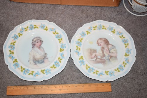 Antique pair porcelain - antique,