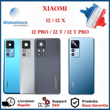 VITRE ARRIERE AVEC ADHESIF XIAOMI 12 12X 12 PRO 12T 12T PRO 12 LITE+LENTILLE