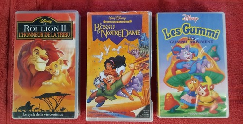 Lot cassettes vidéo vhs - lot, 3