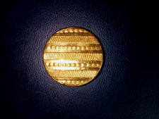 BOUTON d'époque Louis XVI à identifier - 27 mm - Monté sur bois