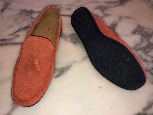 Austen heller red suede - austen, slip