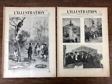 2x L'ILLUSTRATION 1897 Manufacture de SEVRES