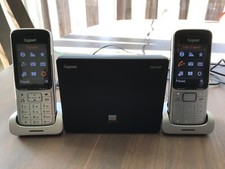 2 X Siemens Gigaset SL450HX + Base Gigaset Voip C610IP