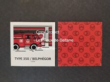 CITROEN TYPE 350 BELPHEGOR 1968  carte collection illustration  lobby card 