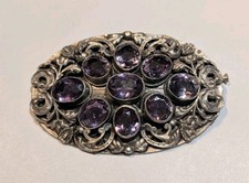 Grande Broche Ancienne Argent