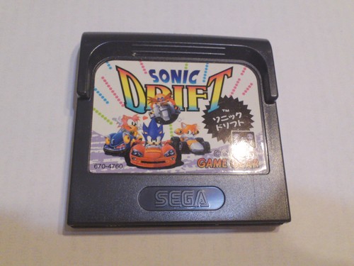 Sonic drift sega game gear - sega,