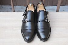 CHAUSSURE JOHN LOBB 2 BOUCLES "WILLIAM" CUIR 7 E / 41 BON ETAT MEN'S SHOES 1489€