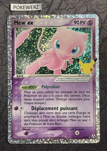 Carte pokémon mew 92 - carte,