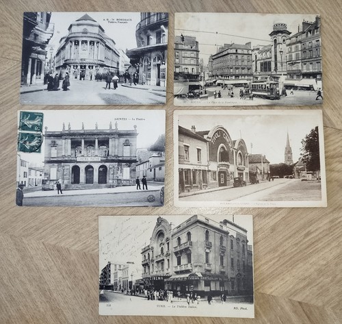 Cpa diverses facades cinéma - cpa,