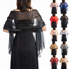 Foulard châle enveloppant