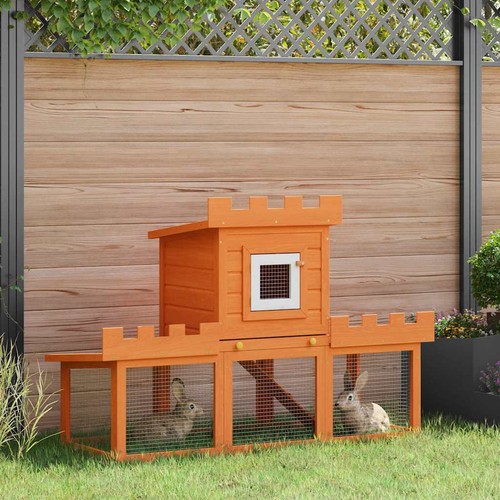 Clapier large extérieur - clapier, d'extérieur