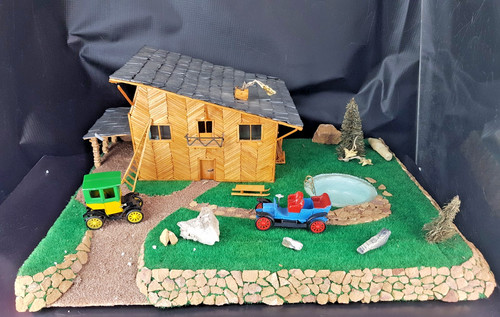 Superbe diorama artisanal - superbe,