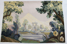 G. Delbast & R. Four à Aubusson. Tapisserie laine de lisse  n° 1/8.  Dim 95x140