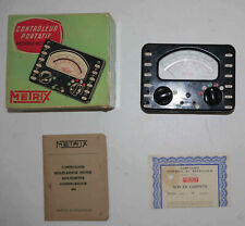 Ancien multimètre portatif bakélite Metrix 460 