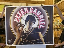 Peter Gabriel Affiche original de 1977 - 116x144