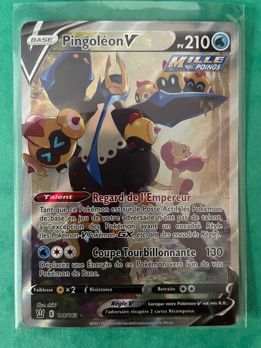 Carte pokemon pingoléon - pokemon,
