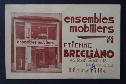 Carte visite etienne - carte, de