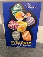 Ancien carton publicitaire pub