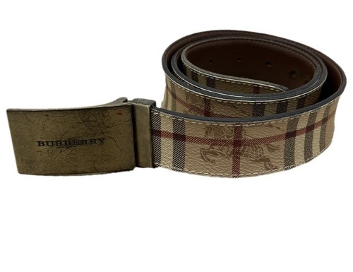 Ceinture burberry beige motif - ceinture,