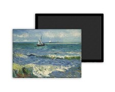 Bateaux de pêche aux Saintes-Maries-Van Gogh Vincent-Magnet Frigo 54x78mm