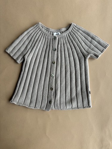Oeuf nyc grey toddler sweater - oeuf,